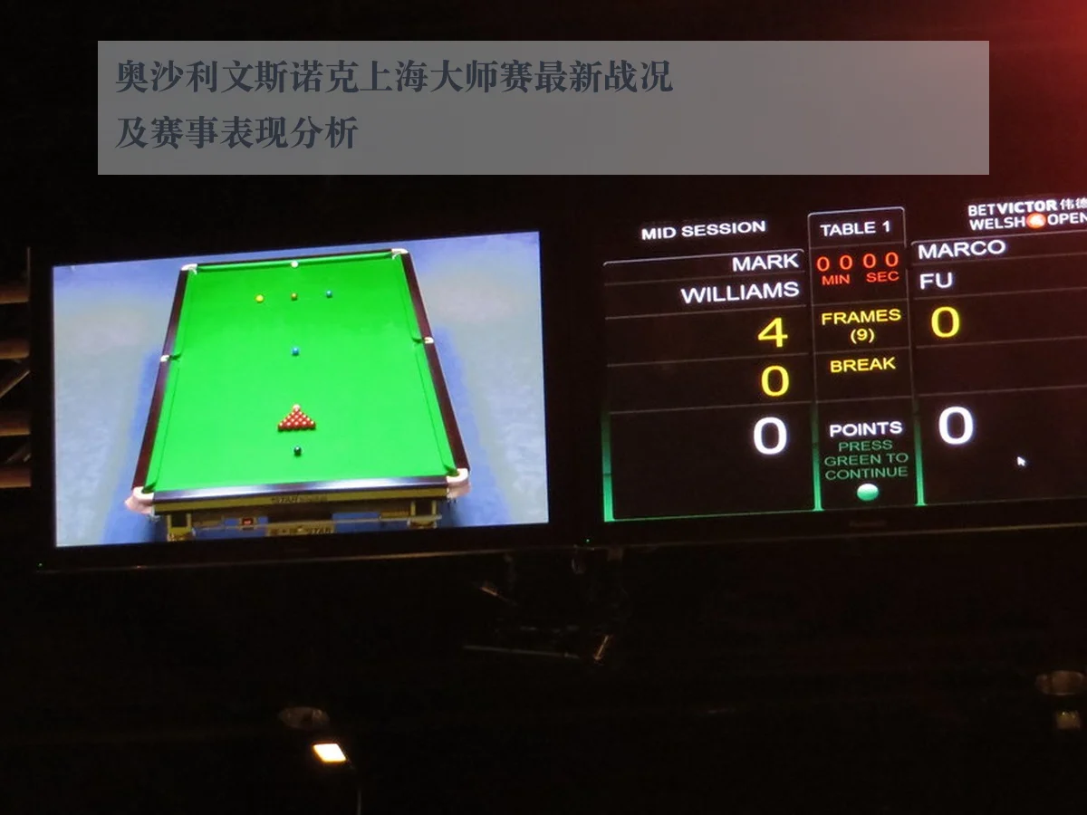 奥沙利文斯诺克上海大师赛最新战况及赛事表现分析